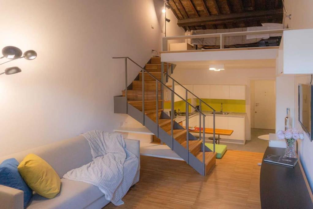 Apartamento Art Atelier Terrazza Borgo Roma Exterior foto